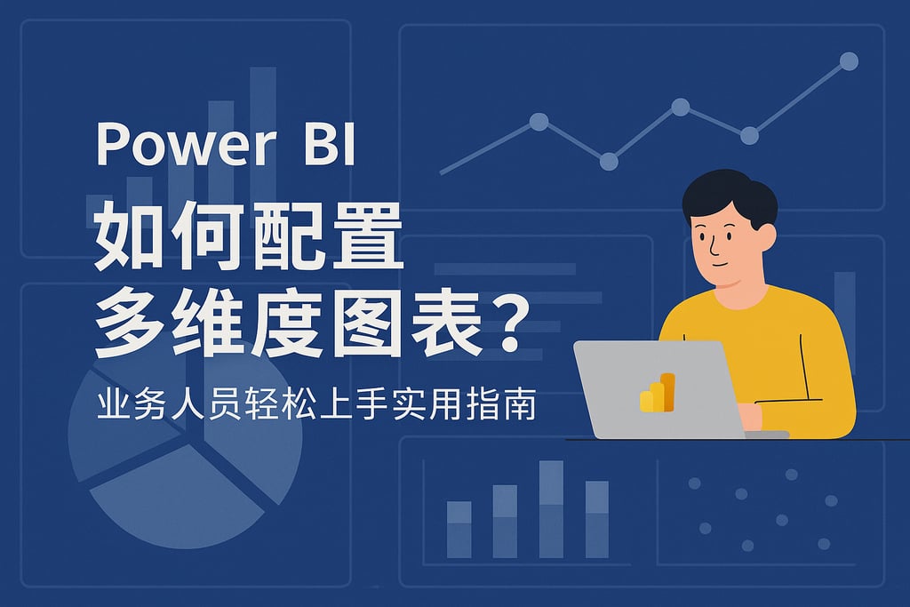 Power BI如何配置多维度图表？业务人员轻松上手实用指南